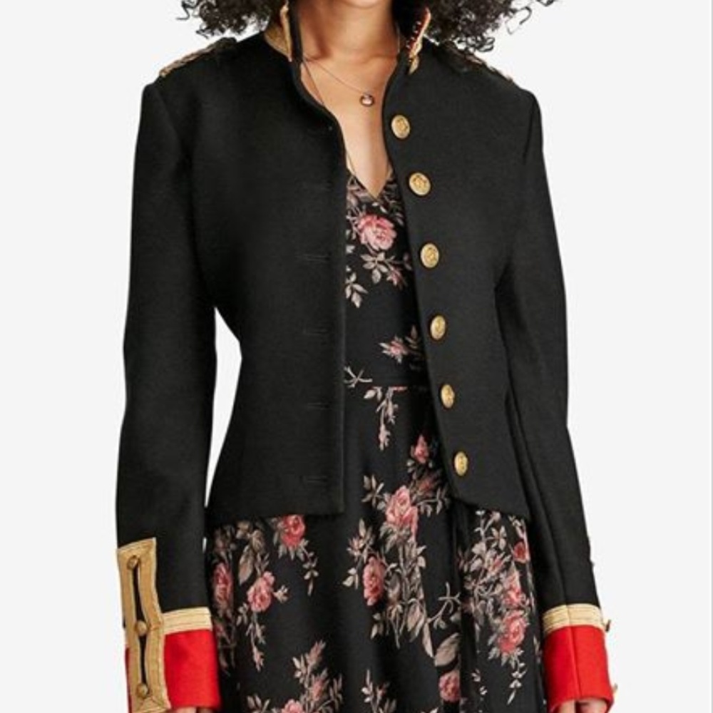 BNWT Ralph Lauren Embellished Wool Jacket